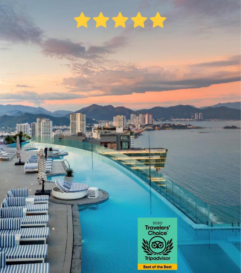 Az Five Stars Ocean View Apartment Nha Trang Bagian luar foto