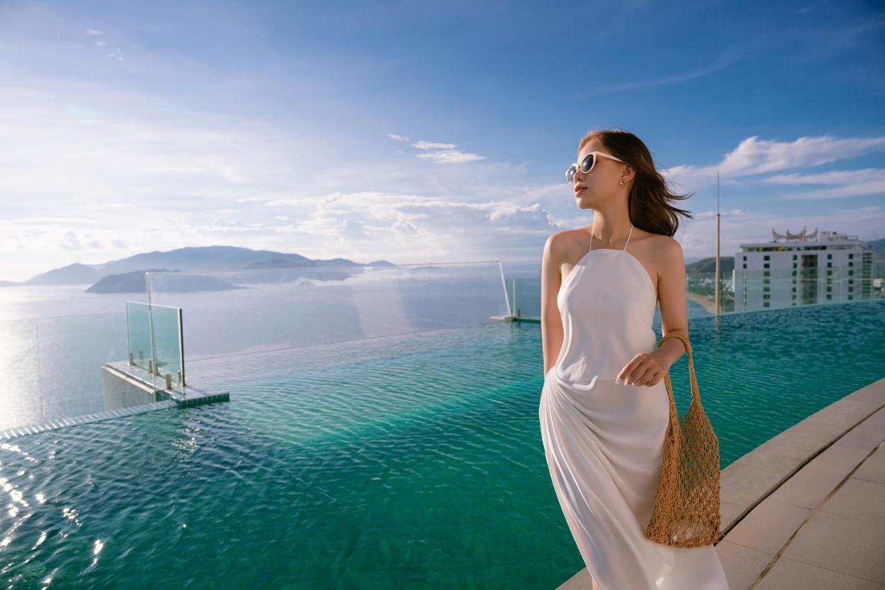 Az Five Stars Ocean View Apartment Nha Trang Bagian luar foto