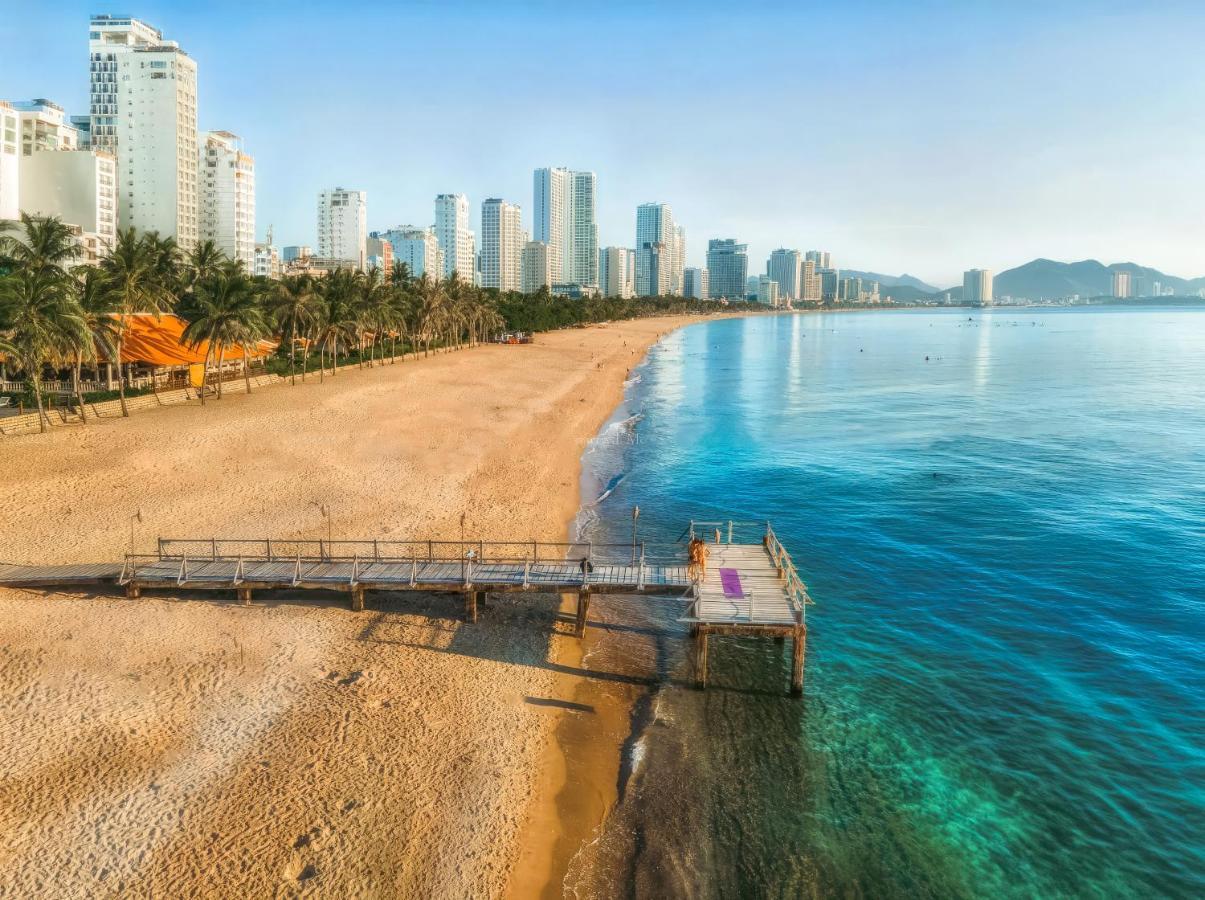 Az Five Stars Ocean View Apartment Nha Trang Bagian luar foto