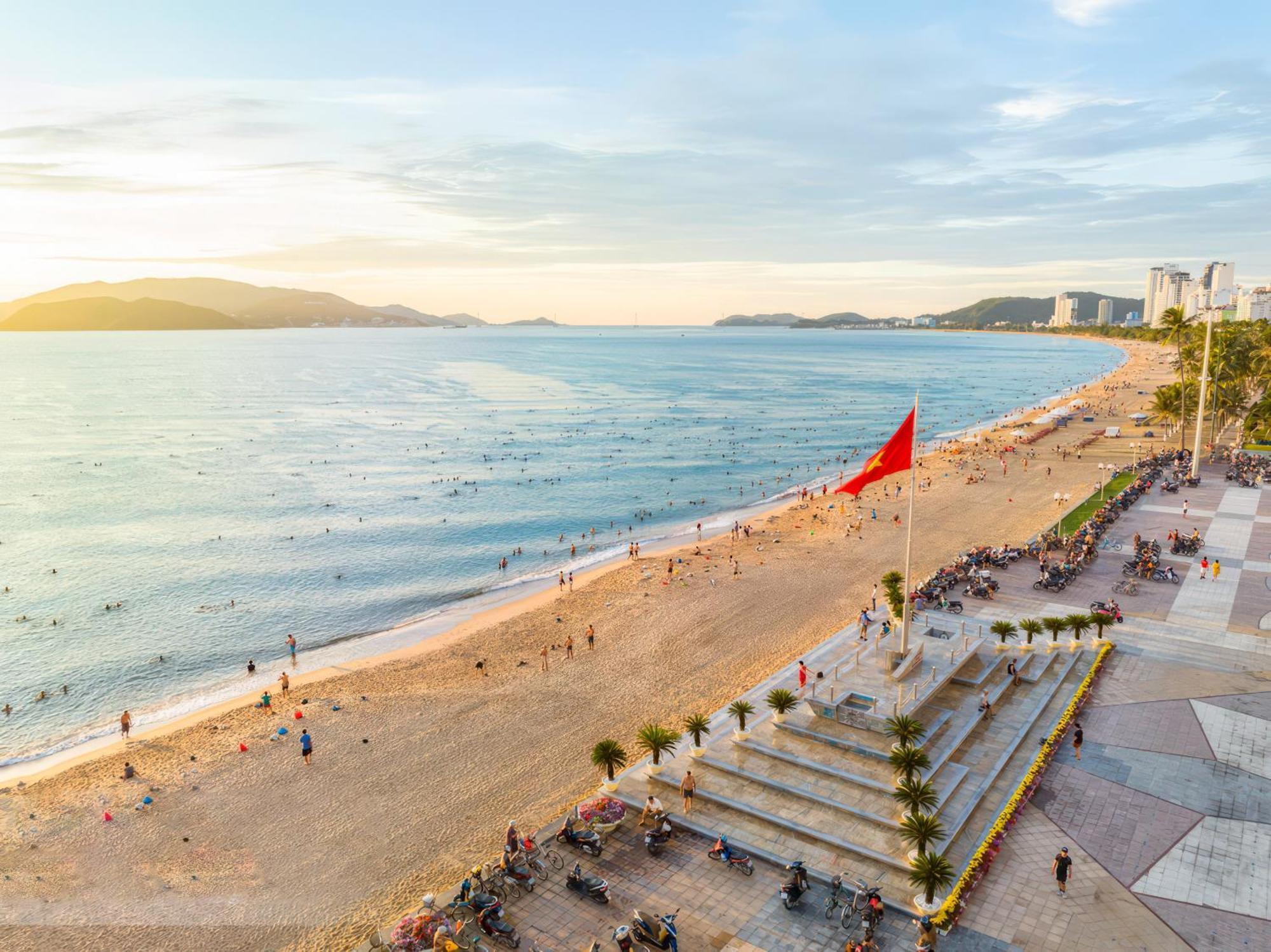 Az Five Stars Ocean View Apartment Nha Trang Bagian luar foto